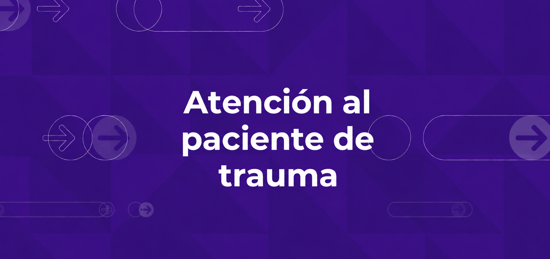Curso victima de trauma