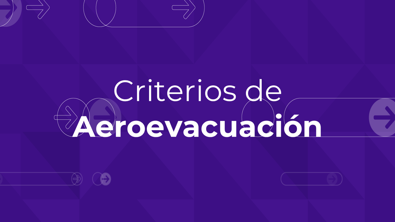 Criterios de Aeroevacuación