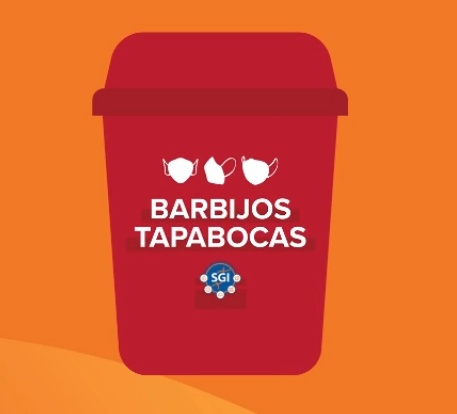 Descarte de Barbijos y Tapabocas